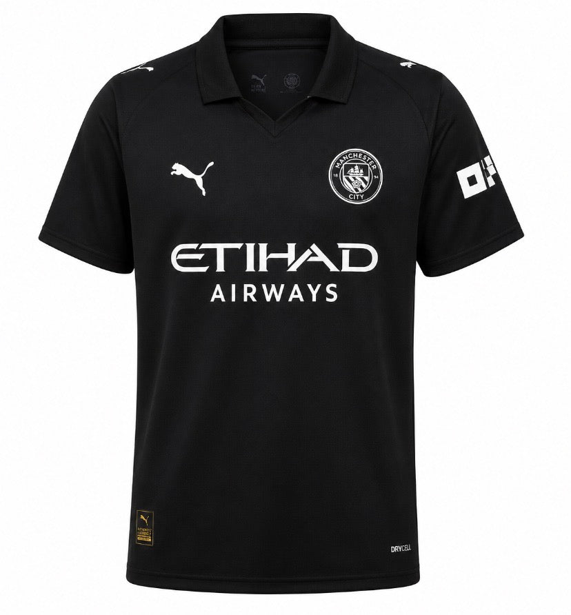 Manchester City 2025/26 Black Edition Jersey