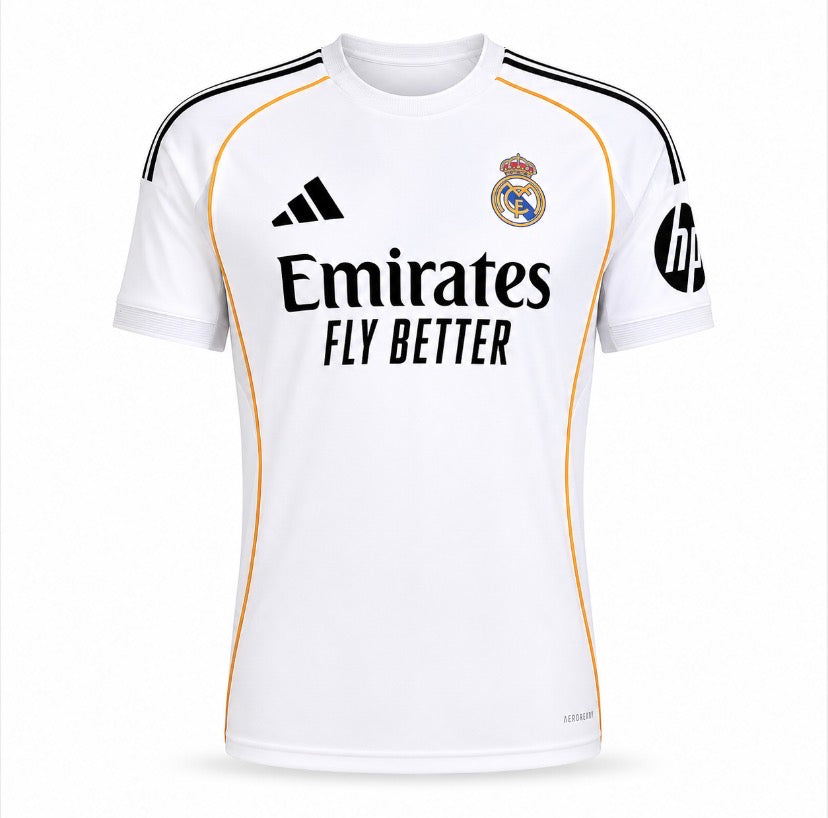 Real Madrid 2025/26 Home Jersey