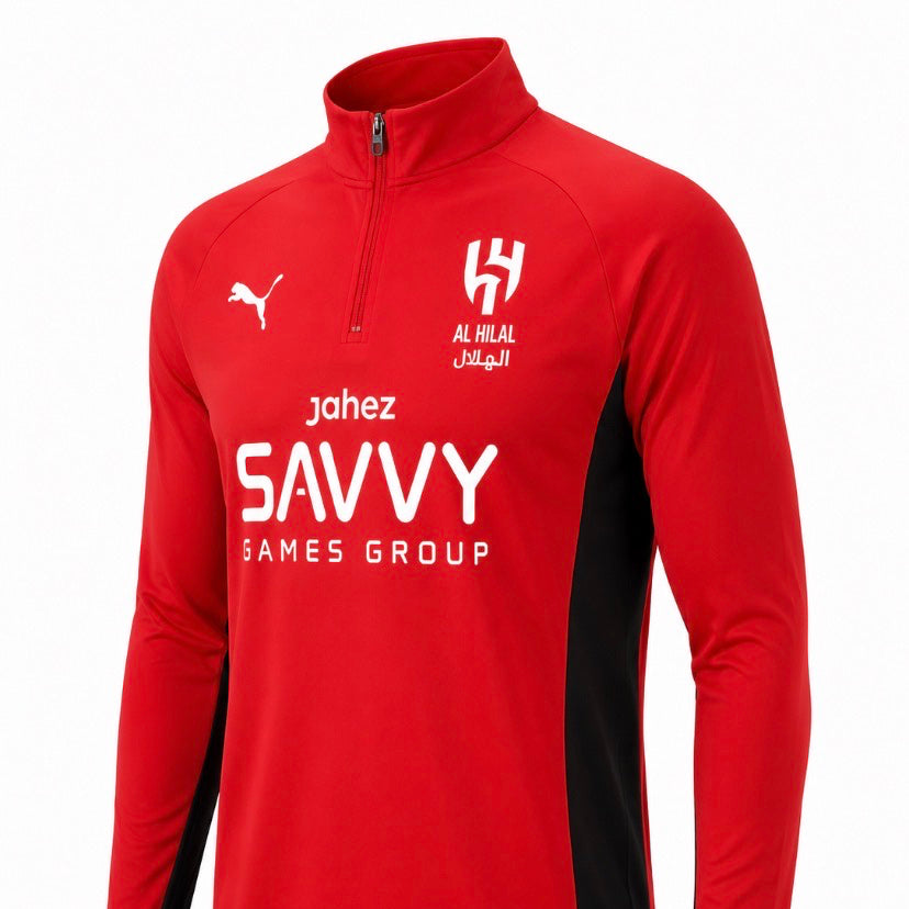 Al Hilal 2025/26 Training Tracksuit - Red