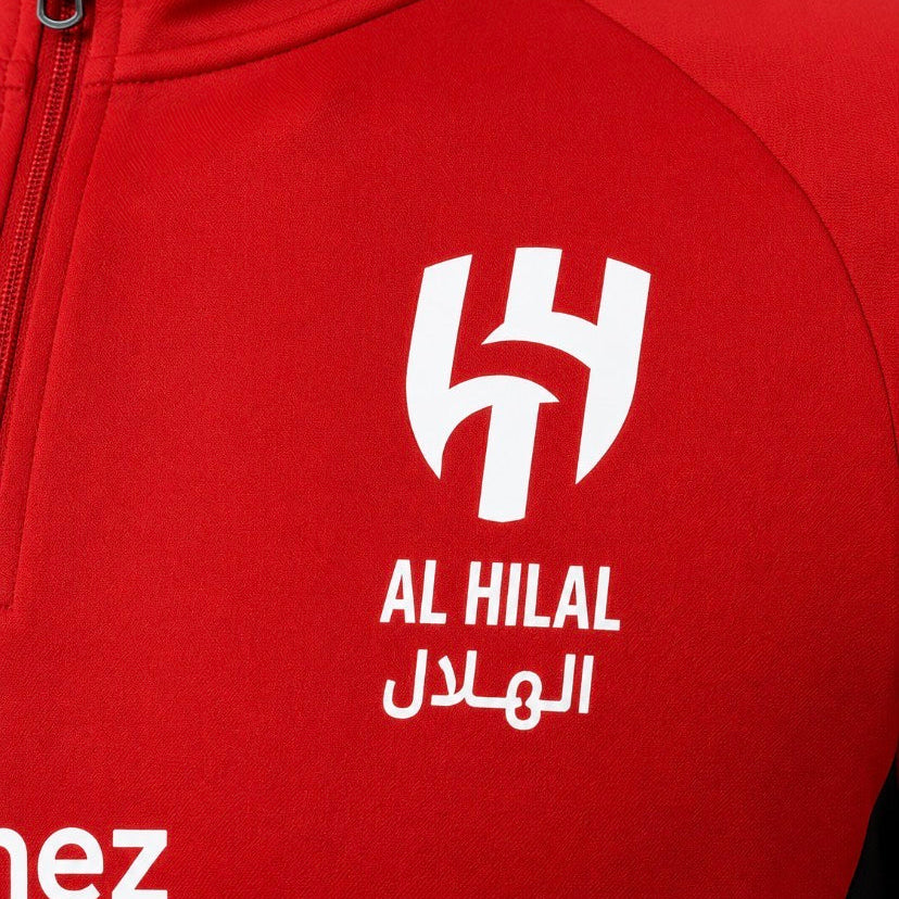 Al Hilal 2025/26 Training Tracksuit - Red