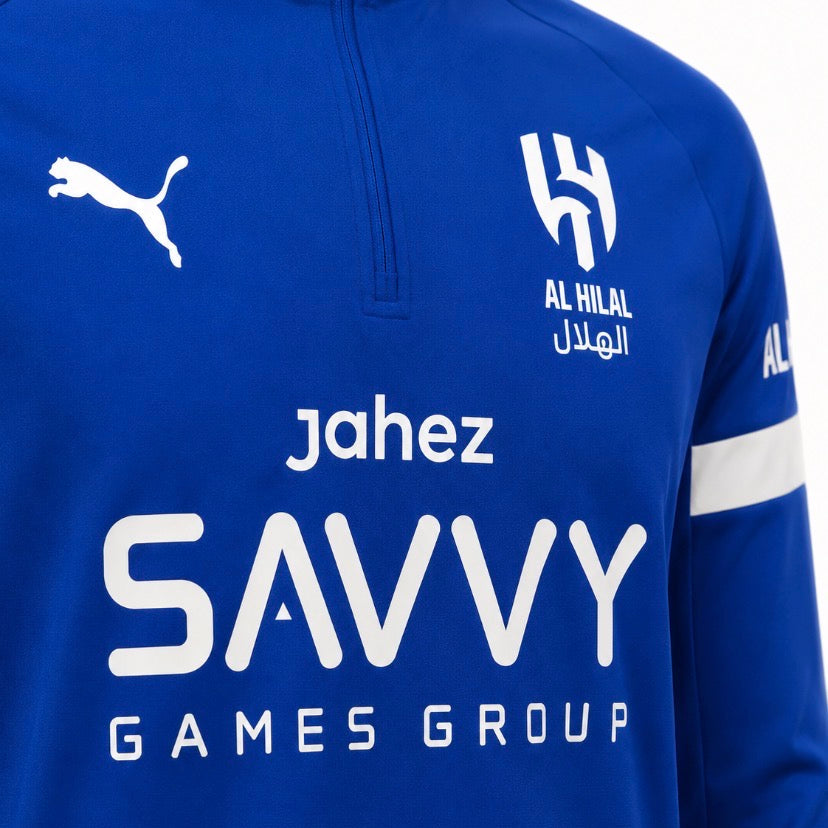 Al Hilal 2025/26 Training Tracksuit - Blue