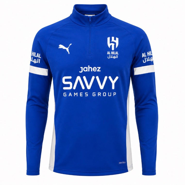 Al Hilal 2025/26 Training Tracksuit - Blue